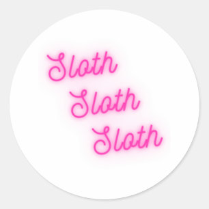 LUIAARD RONDE STICKER