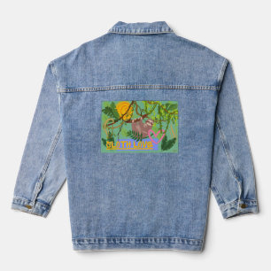 Luiaard, Safari Theme Denim Jacket