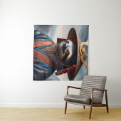 Luiaard Samurai Wandkleed (In Situ (horizontaal))