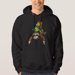 Luiaard Schildpad Slak Piggyback luiaards Dieren Hoodie