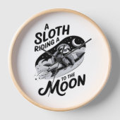 Luiaard Shirt Animals Autumn Pumpkin (Voorkant)