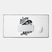 Luiaard Shirt Animals Autumn Pumpkin Bureaumat (Keyboard & Muis)