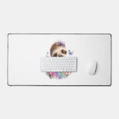 Luiaard Shirt Safari Rainbow Summer Bureaumat (Keyboard & Muis)