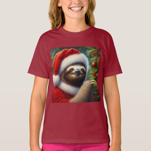 Luiaard Sinterklaas T-shirt (Voorkant)