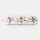 Luiaard Skateboard Meisjes Skate Deck (Horizontaal)