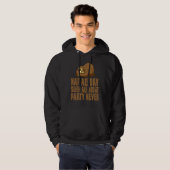 Luiaard Slaapt Hele Dag Hoodie (Voorkant volledig)