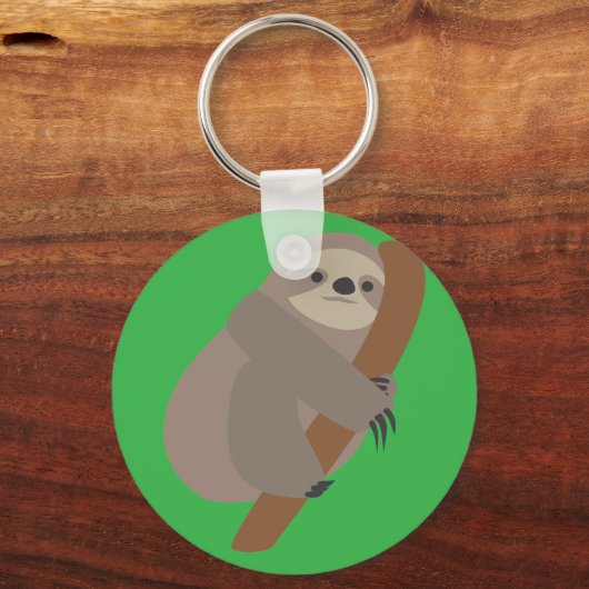 Luiaard Sleutelhanger (Achterkant)