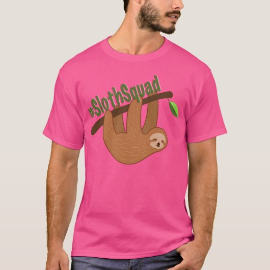 Luiaard Squad T-shirt (Voorkant)