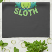 Luiaard St. Patrick's Dag Luiaard Shenanigans Scha Theedoek (Gevouwen)