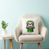 Luiaard St. Patrick's Day Leprechaun Shamrock Iers Kussen (Stoel)