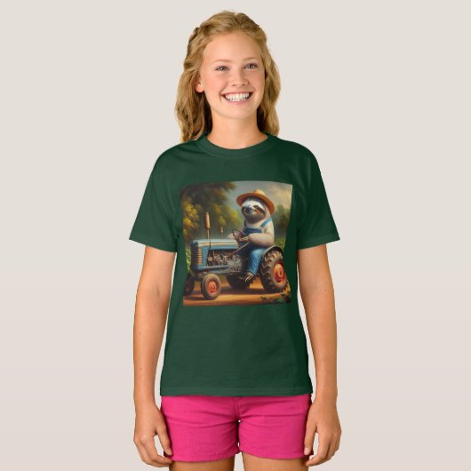 luiaard t-shirt (Voorkant volledig)