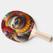 luiaard tafeltennisbatje (Zijkant)