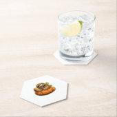 Luiaard thema Halloween Oversized T-Shirt_1 Kartonnen Onderzetters (Insitu)