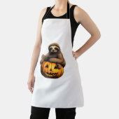 Luiaard thema Halloween Oversized T-Shirt Schort (Insitu)