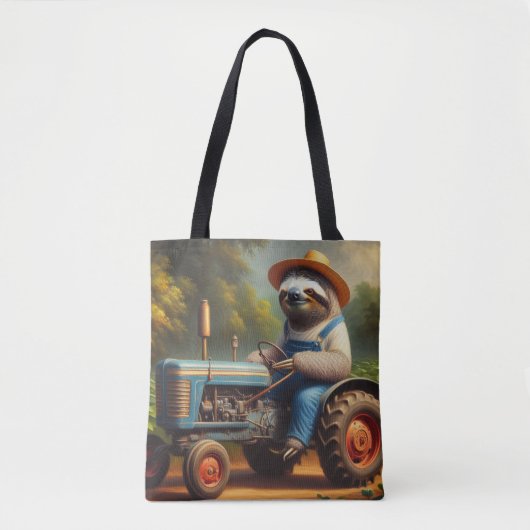 luiaard tote bag (Voorkant)