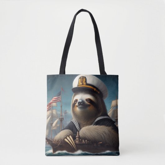 luiaard tote bag (Voorkant)