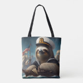 luiaard tote bag (Achterkant)