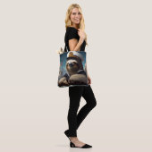 luiaard tote bag (Op model)