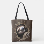 Luiaard Tote Bag (Achterkant)