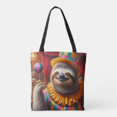 luiaard tote bag (Achterkant)