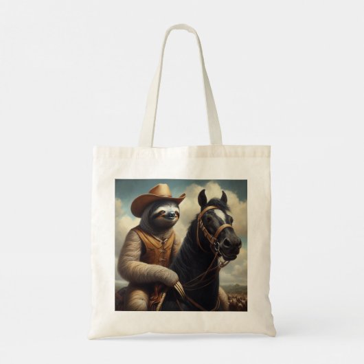 luiaard tote bag (Achterkant)