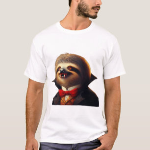 Luiaard Vampier Klassiek T-Shirt