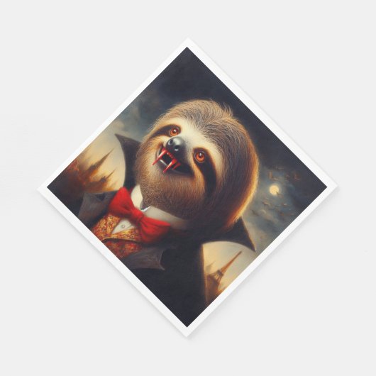 Luiaard Vampier Servet (Hoek)