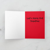 Luiaard van het baby hangen uit de Kaart van (Binnen)