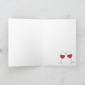 Luiaard Verjaardag Felicitatiekaart Vouwbaar Kaart (Binnen)