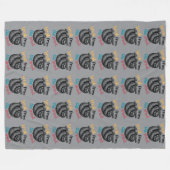 Luiaard Vliesdeken Fleece Deken (Voorkant (Horizontaal))