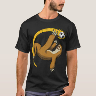 Luiaard Voetballer T-shirt