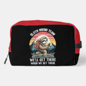 Luiaard Wandelavontuur Toilettasje (Achterkant)