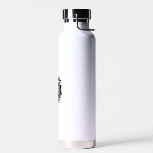 Luiaard Wandelend met Drinkteam Waterfles (Links)