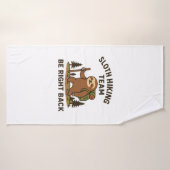 Luiaard Wandelteam � Kom Eens Terug Grappige Luia Badhanddoek (Badhanddoek)