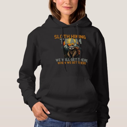Luiaard Wandelteam - Outdoor Adventure Hoodie (Voorkant)