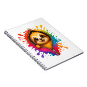 Luiaard Waterverf Notitieboek (Rechterzijde)