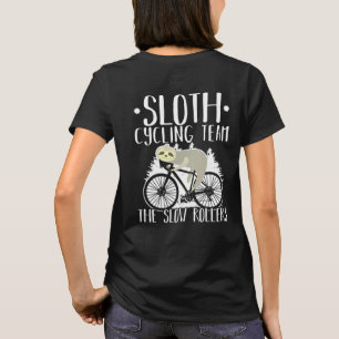 Luiaard Wielerploeg De Trage Rollers T-shirt