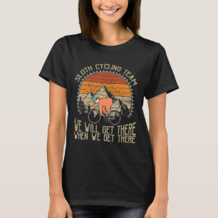 Luiaard Wielerploeg We Komen Daar Wel Als We Er Ko T-shirt