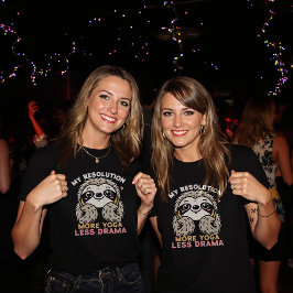 Luiaard Yoga Doelen T-Shirt – Meer Yoga, Minder Dr