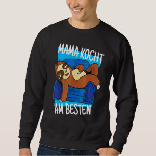Luiaard Zoon Is Het Zat Mama Kookt Het Best Trui