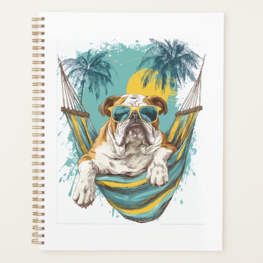 Luiaardhond � Lui Grappige Pup Planner (Voorkant)