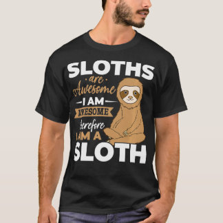 Luiaardieren Luiaards zijn Geweldige T-shirt