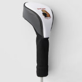 Luiaardmodus Niet Praten Tot Deze Koffie Op Is! Ov Golfheadcover (Schuin)