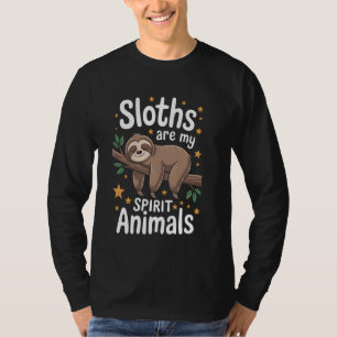 Luiaards Geest Dieren Grappige Luiaard T-shirt