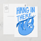 Luiaards hangen daar briefkaart (Voorkant / Achterkant)