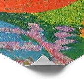 Luiaards hangen in de bomen poster (Hoek)