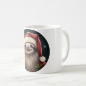 Luiaards Kerstmis Koffiemok (Voorkant rechts)