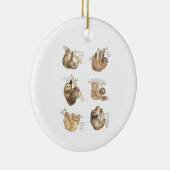 Luiaards Klassiek  Keramisch Ornament (Rechts)