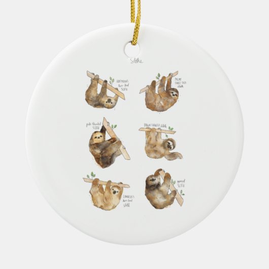 Luiaards Klassiek  Keramisch Ornament (Voorkant)
