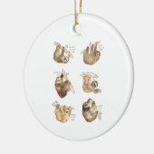 Luiaards Klassiek  Keramisch Ornament (Links)